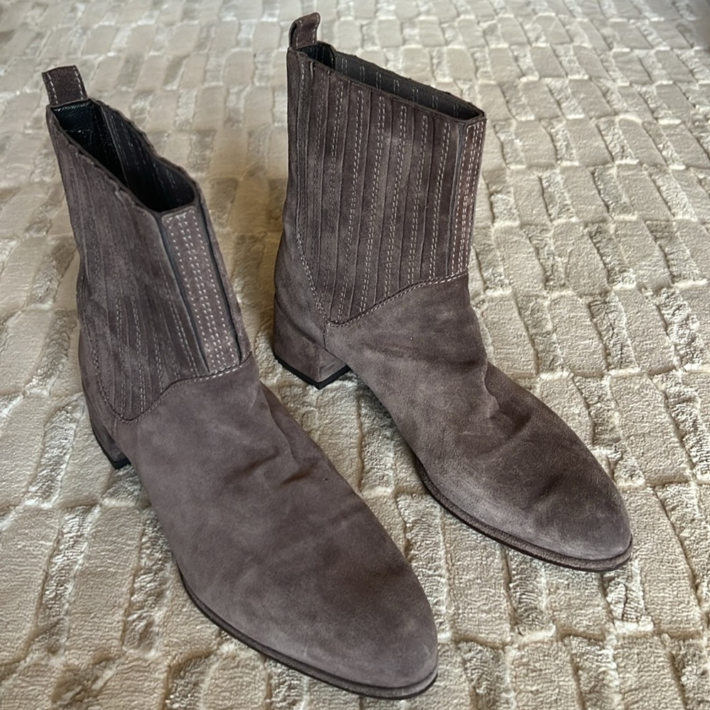 Suede Bootie - Stuart Weitzman 9.5